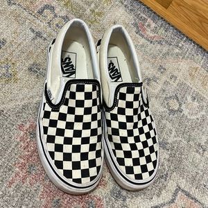 Checkered Vans